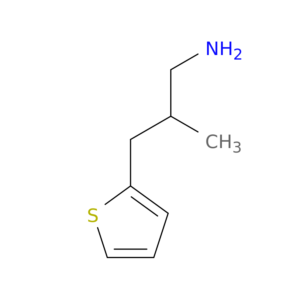 2-methyl-3-(thiophen-2-yl)propan-1-amine