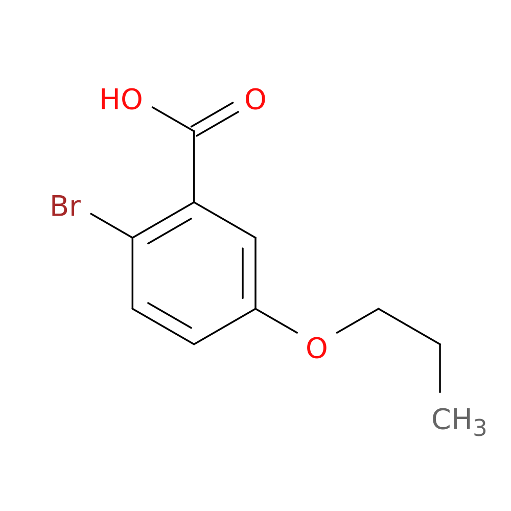 2-BROMO-5-N-PROPYLOXYBENZOIC ACID