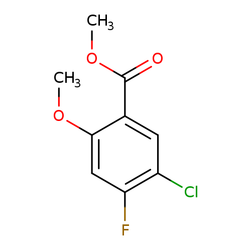 Methyl 5-chloro-4-fluoro-2-methoxybenzoate