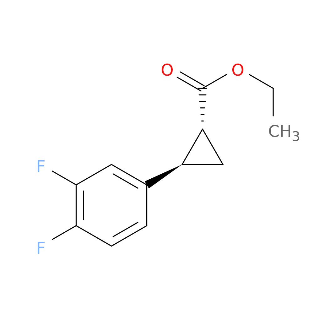 (1R,2R)-trans-Ethyl 2-(3,4-difluorophenyl)cyclopropanecarboxylate