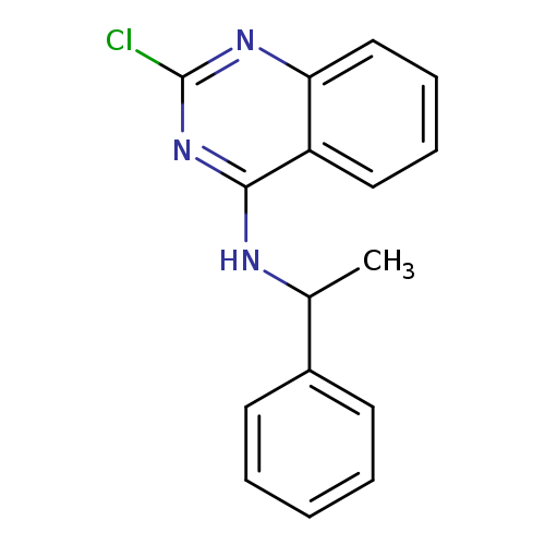 2-chloro-N-(1-phenylethyl)quinazolin-4-amine