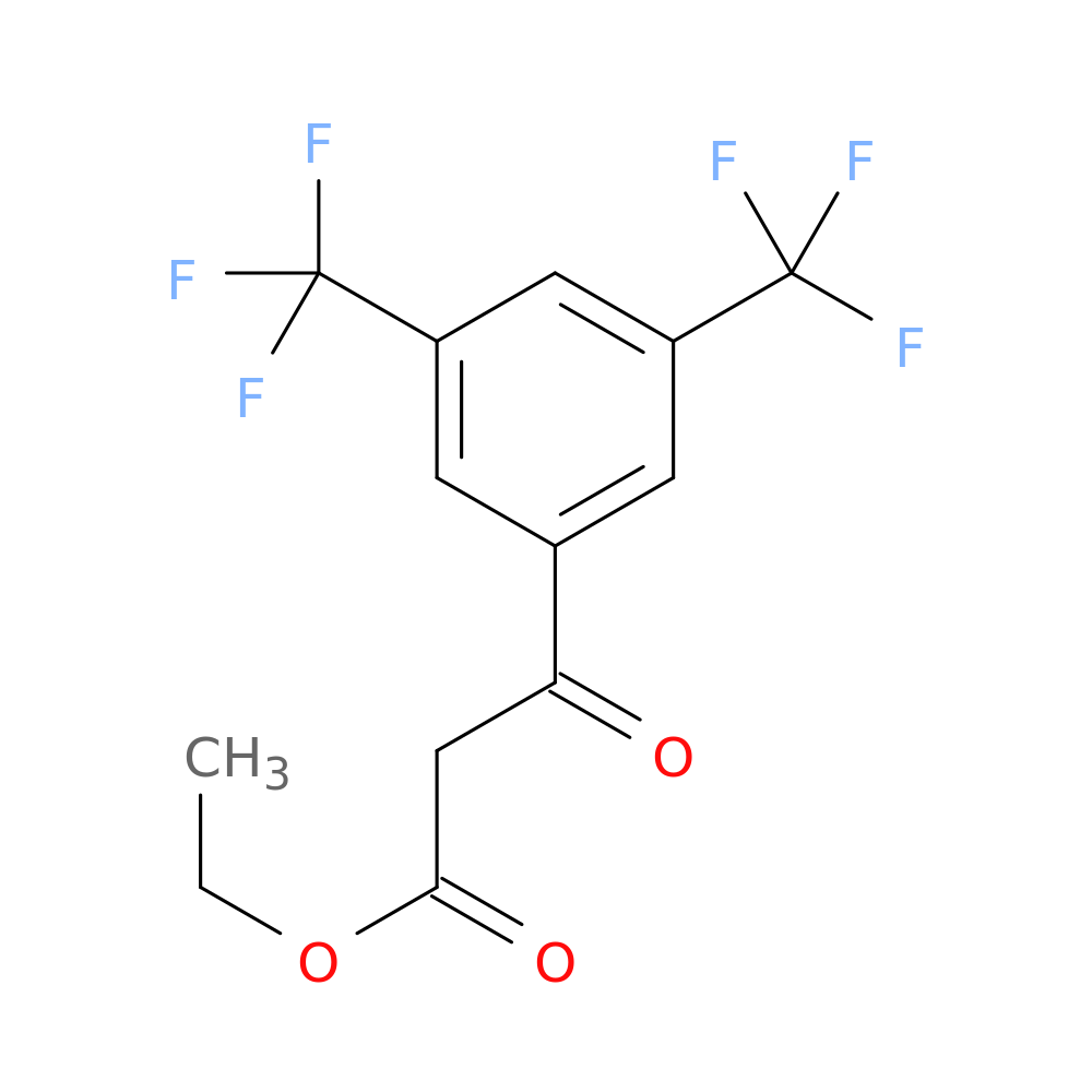 Ethyl 3-(3,5-bis(trifluoromethyl)phenyl)-3-oxopropanoate