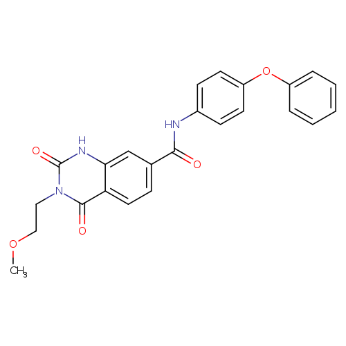 3-(2-methoxyethyl)-2,4-dioxo-N-(4-phenoxyphenyl)-1,2,3,4-tetrahydroquinazoline-7-carboxamide