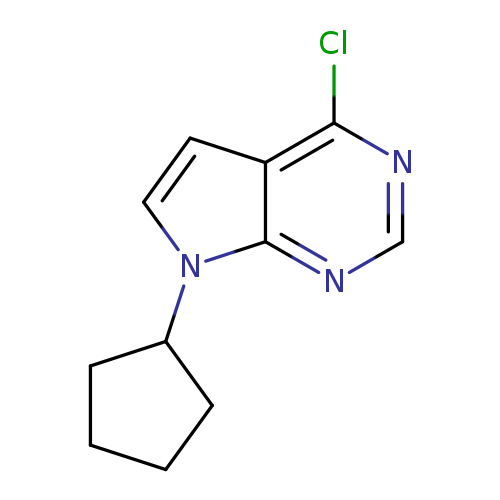 4-Chloro-7-cyclopentyl-7h-pyrrolo[2,3-d]pyrimidine