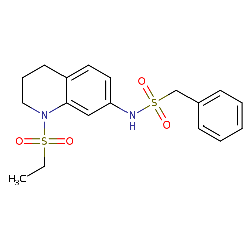 N-[1-(ethanesulfonyl)-1,2,3,4-tetrahydroquinolin-7-yl]-1-phenylmethanesulfonamide