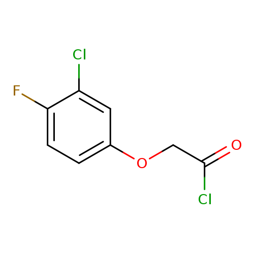 (3-Chloro-4-fluorophenoxy)acetyl chloride
