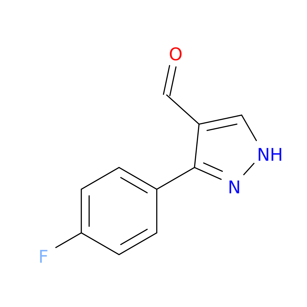 3-(4-Fluorophenyl)-1H-pyrazole-4-carbaldehyde
