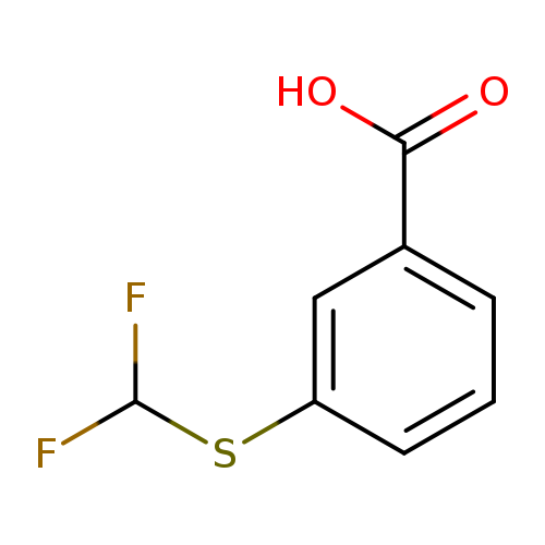 3-(DIFLUOROMETHYLTHIO)BENZOIC ACID, 97