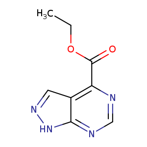 ethyl 1H-pyrazolo[3,4-d]pyrimidine-4-carboxylate