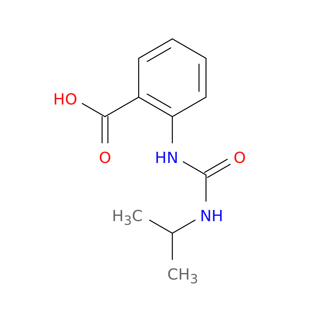2-{[(propan-2-yl)carbamoyl]amino}benzoic acid