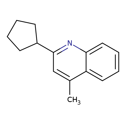 2-cyclopentyl-4-methylquinoline