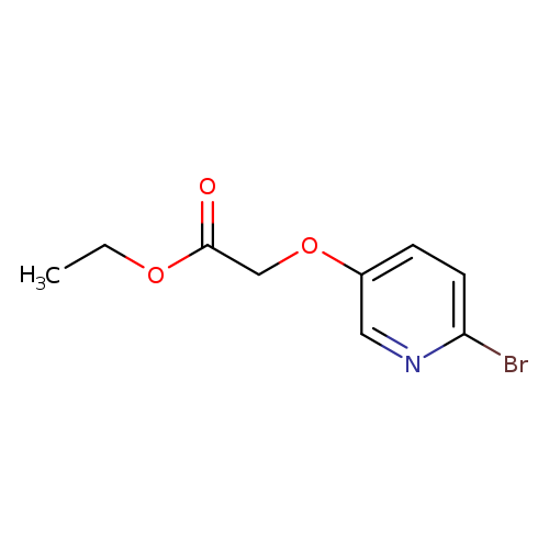 (6-Bromo-pyridin-3-yloxy)-acetic acid ethyl ester