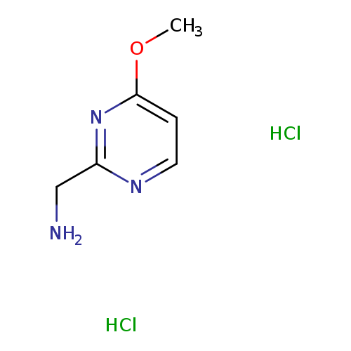 (4-Methoxypyrimidin-2-yl)methanamine dihydrochloride