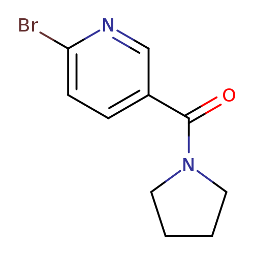 2-Bromo-5-(pyrrolidine-1-carbonyl)pyridine