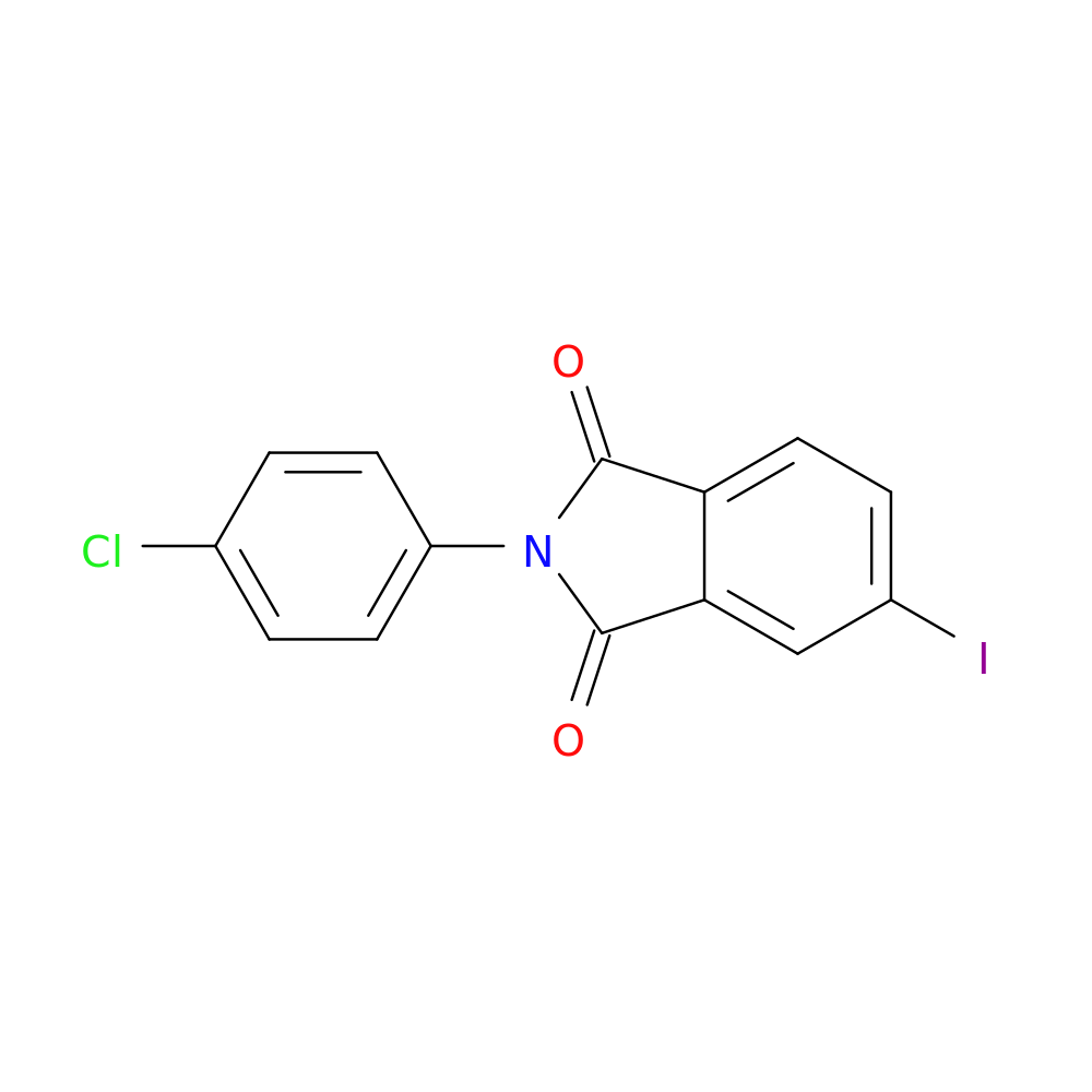 2-(4-chlorophenyl)-5-iodo-1H-isoindole-1,3(2H)-dione
