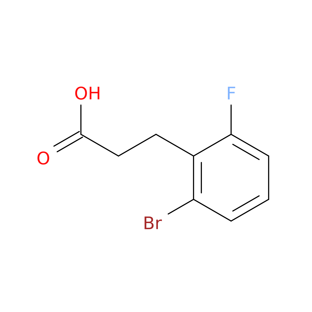 3-(2-BROMO-6-FLUOROPHENYL)PROPANOIC ACID