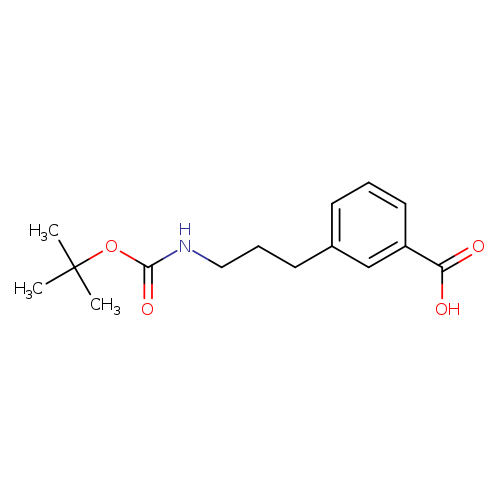 3-(3-{[(tert-butoxy)carbonyl]amino}propyl)benzoicacid