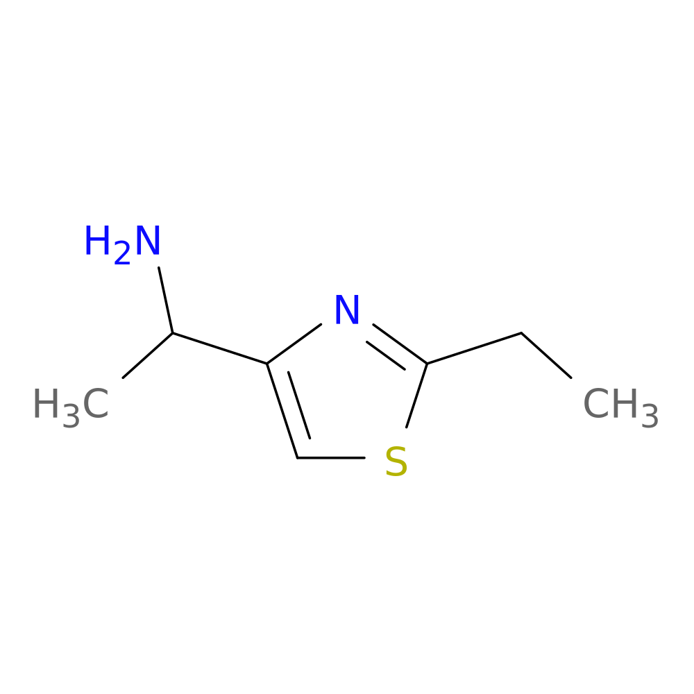 1-(2-ethyl-1,3-thiazol-4-yl)ethan-1-amine