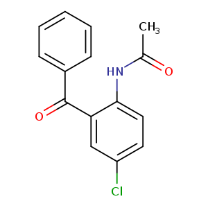 N-(2-benzoyl-4-chloro-phenyl)acetamide