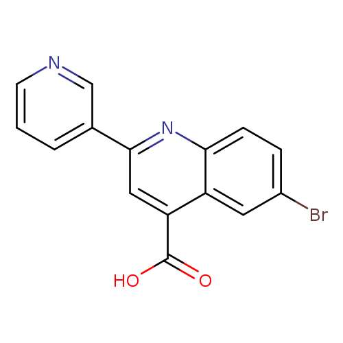 6-Bromo-2-pyridin-3-ylquinoline-4-carboxylic acid