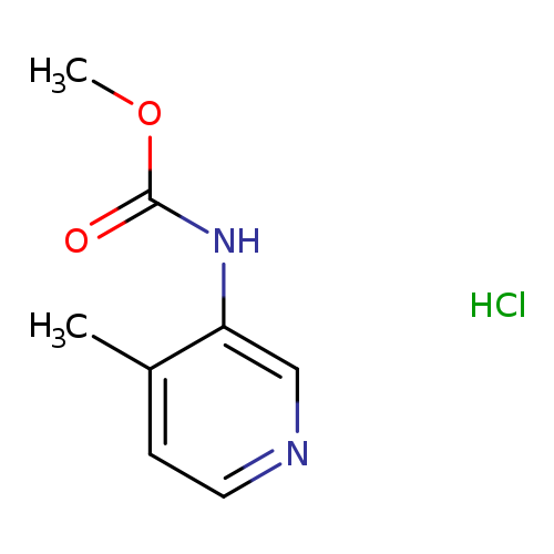 methyl N-(4-methylpyridin-3-yl)carbamate hydrochloride