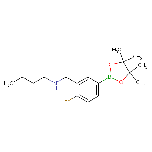 3-(N-Butylaminomethyl)-4-fluorophenylboronic acid pinacol ester
