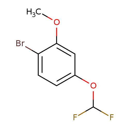 1-Bromo-4-(difluoromethoxy)-2-methoxybenzene