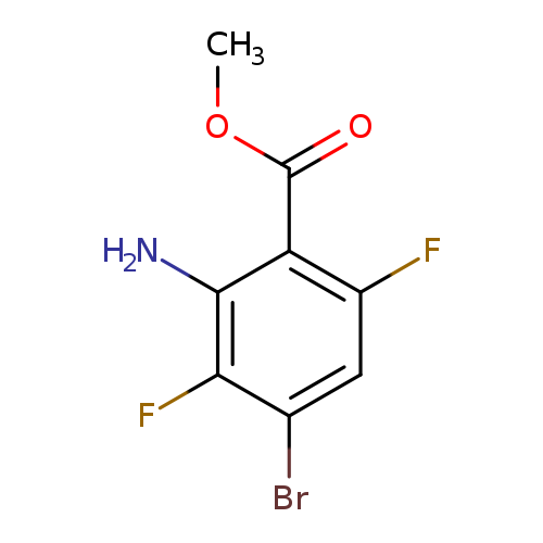 Benzoic acid, 2-amino-4-bromo-3,6-difluoro-, methyl ester