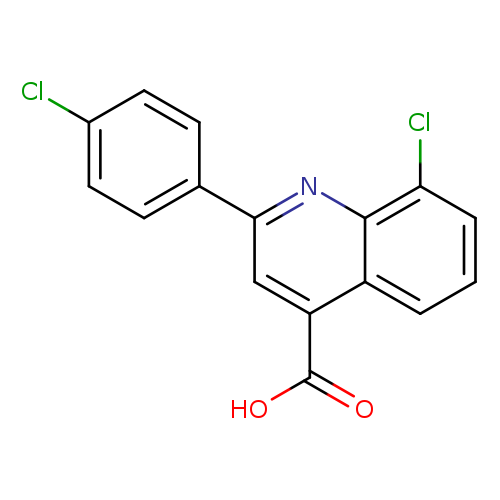 8-Chloro-2-(4-chlorophenyl)quinoline-4-carboxylic acid