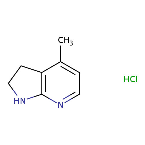 4-methyl-1H,2H,3H-pyrrolo[2,3-b]pyridinehydrochloride