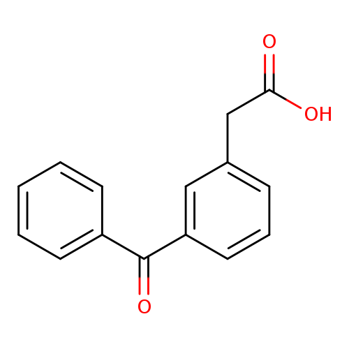 Benzeneacetic acid, 3-​benzoyl-
