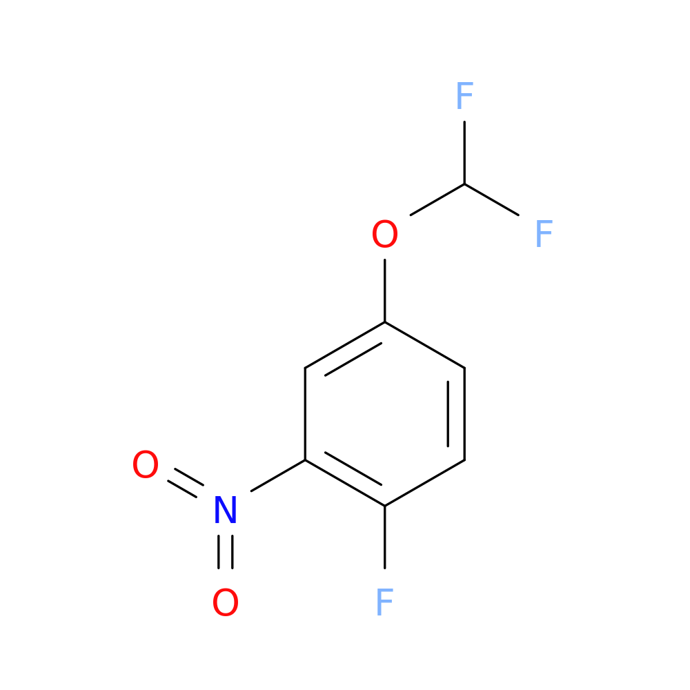 4-(Difluoromethoxy)-1-Fluoro-2-Nitrobenzene