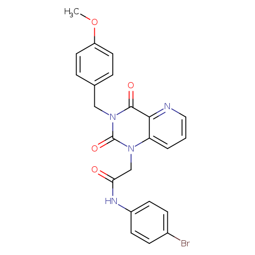 N-(4-bromophenyl)-2-{3-[(4-methoxyphenyl)methyl]-2,4-dioxo-1H,2H,3H,4H-pyrido[3,2-d]pyrimidin-1-yl}acetamide