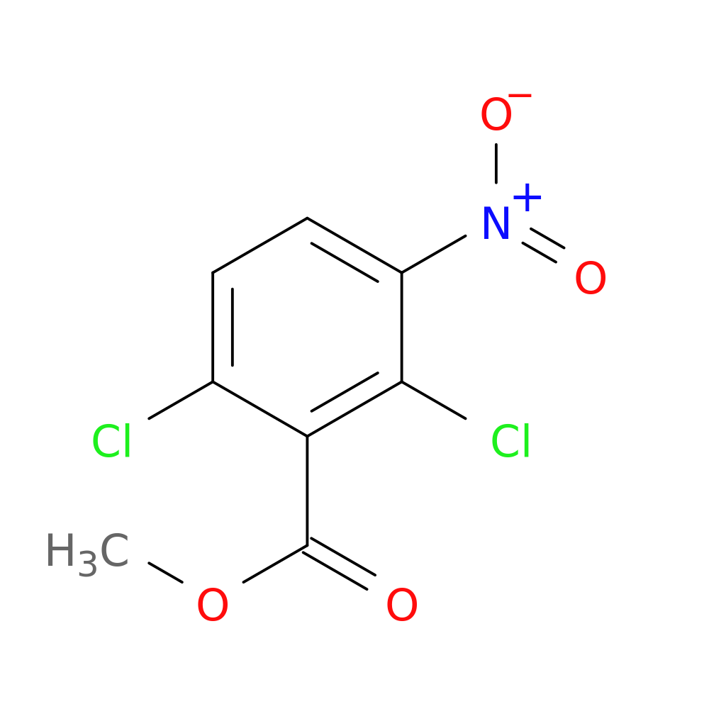 2,6-Di chloro-3-nitro benzoic acid methyl ester