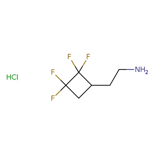 2-(2,2,3,3-tetrafluorocyclobutyl)ethan-1-aminehydrochloride