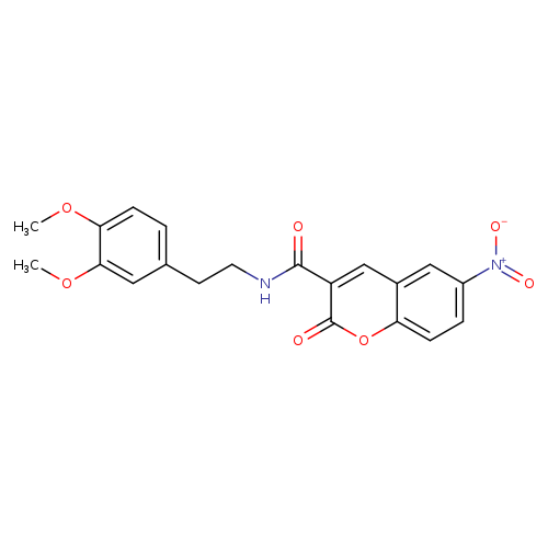 N-[2-(3,4-dimethoxyphenyl)ethyl]-6-nitro-2-oxo-2H-chromene-3-carboxamide