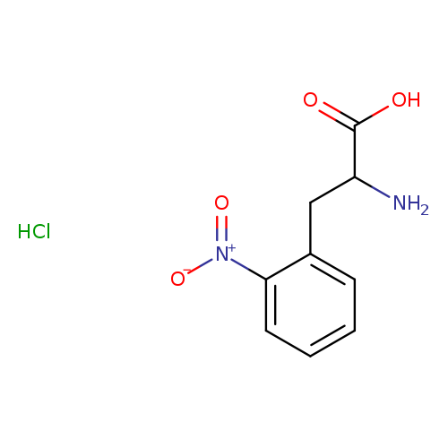 2-Amino-3-(2-nitrophenyl)propanoic acid hydrochloride