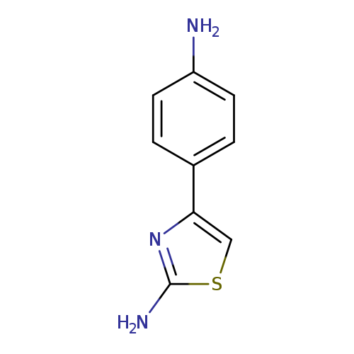 4-(4-aminophenyl)-2-thiazolamine