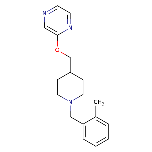 2-({1-[(2-methylphenyl)methyl]piperidin-4-yl}methoxy)pyrazine
