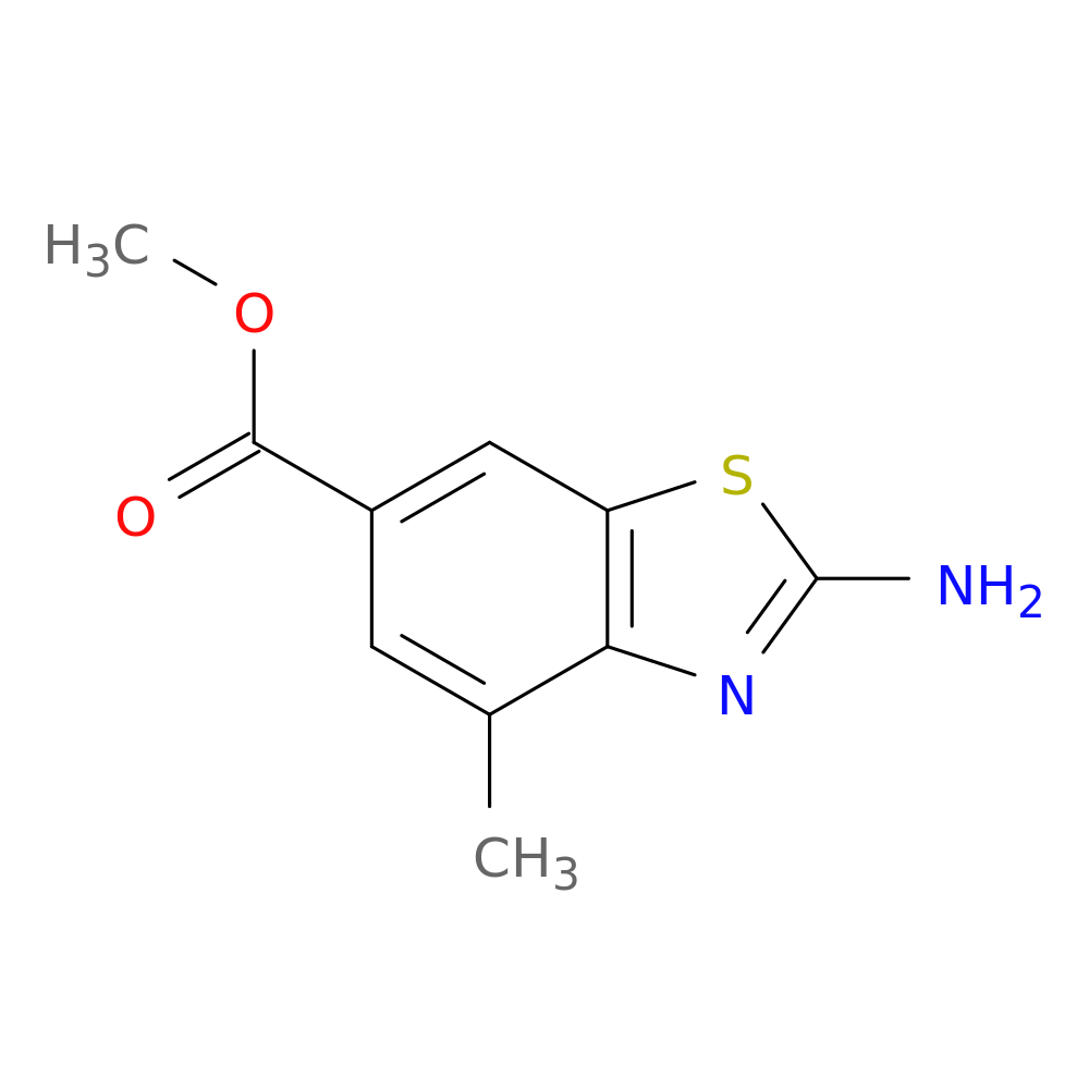 Methyl 2-amino-4-methylbenzo[d]thiazole-6-carboxylate