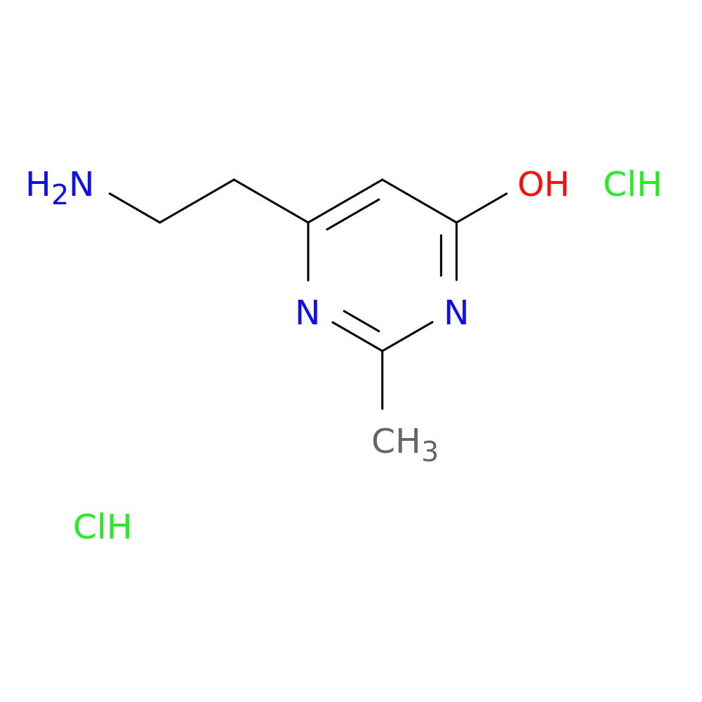 6-(2-aminoethyl)-2-methylpyrimidin-4-ol dihydrochloride