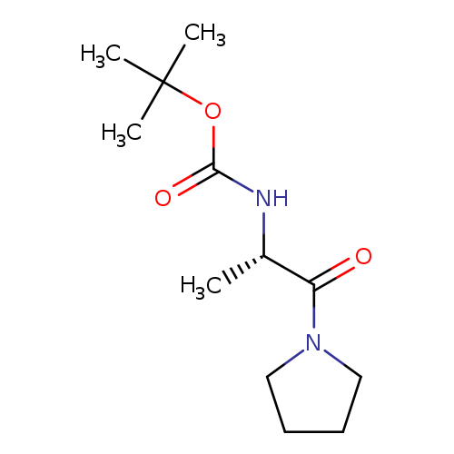 (S)-2-N-Boc-amino-1-pyrrolidin-1-yl-propan-1-one