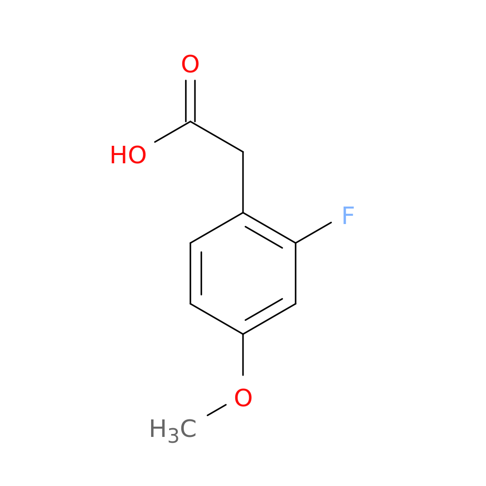 2-Fluoro-4-methoxyphenylacetic acid
