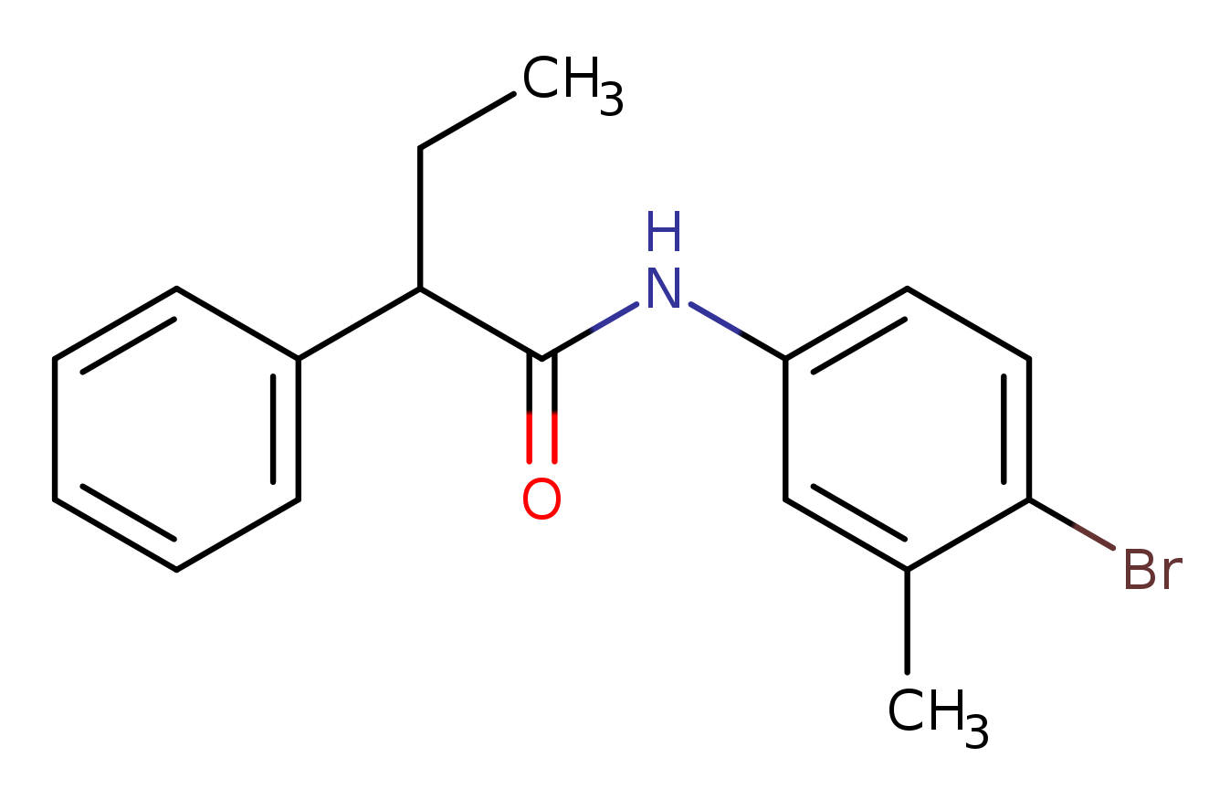 N-(4-bromo-3-methylphenyl)-2-phenylbutanamide