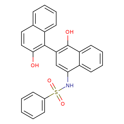 N-{1',2-dihydroxy-[1,2'-binaphthalene]-4'-yl}benzenesulfonamide