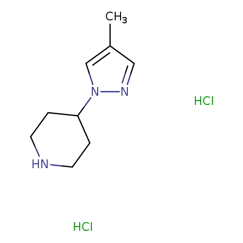 4-(4-methyl-1H-pyrazol-1-yl)piperidine dihydrochloride