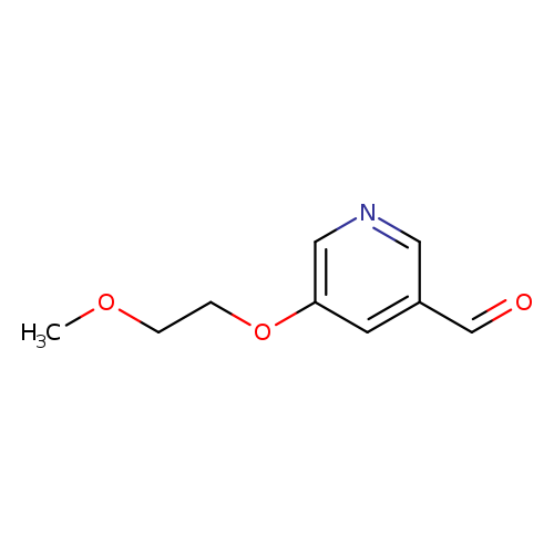 5-(2-Methoxyethoxy)pyridine-3-carbaldehyde