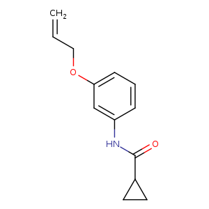 N-[3-(allyloxy)phenyl]cyclopropanecarboxamide