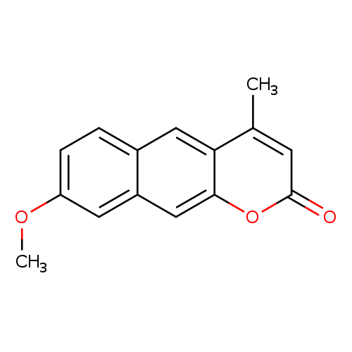 8-Methoxy-4-methylbenzo[g]coumarin