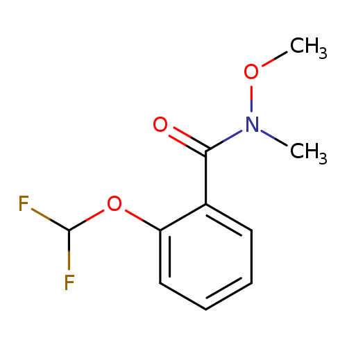 2-(difluoromethoxy)-N-methoxy-N-methylbenzamide